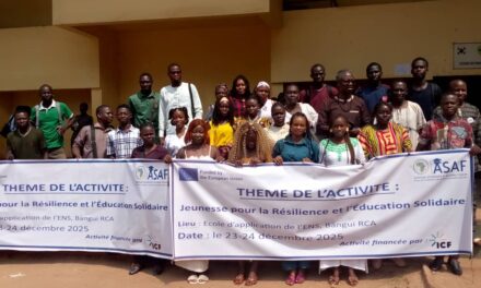 Bangui : des étudiants sensibilisés sur les bourses internationales pour une jeunesse engagée 