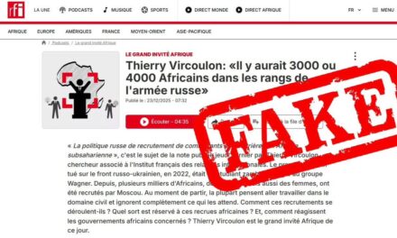 L’ambassade de Russie réagit suite à la diffusion d’une fausse information