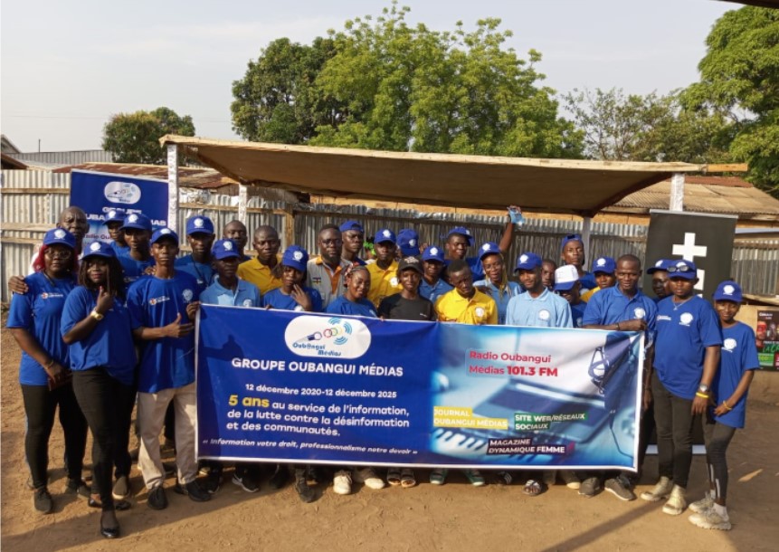 Le Groupe Oubangui Médias célèbre cinq ans d’existence et un an de sa radio