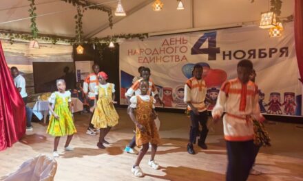 La maison russe de Bangui ouvre ses portes pour le Noël aux jeunes Centrafricains