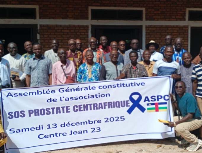 Centrafrique : l’association SOS Prostate organise sa première Assemblée générale constitutive