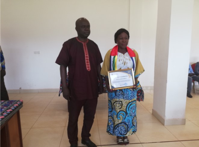 Bangui : remise officielle du Trophée « Congolese Women Excellentia » à Assas Mbilaut Jeannick