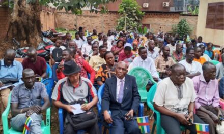 Centrafrique : la COSCAS réaffirme son soutien à la candidature du Président Touadéra pour un 3e mandat