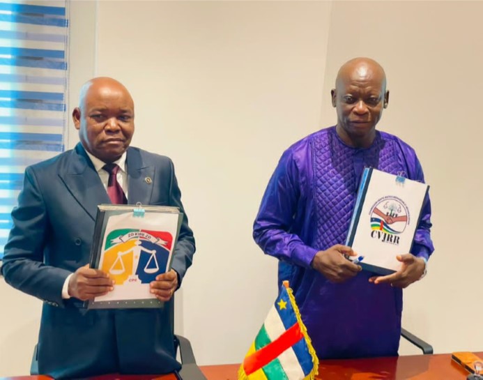 Centrafrique : signature d’un protocole de collaboration entre la CPS et la CVJRR
