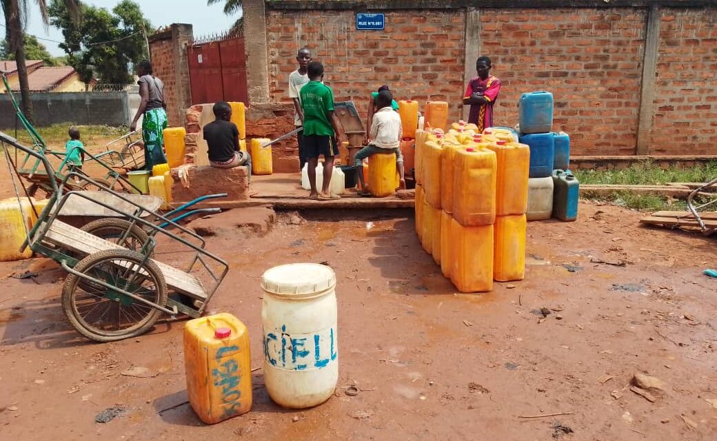 Centrafrique : problème d’approvisionnement en eau potable dans certains secteurs de Bangui