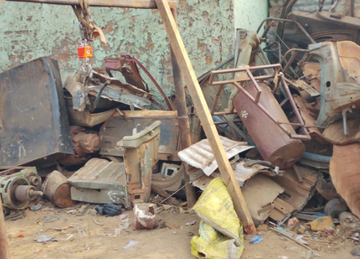 Recyclage et vente de fers usés, une activité en pleine croissance en Centrafrique