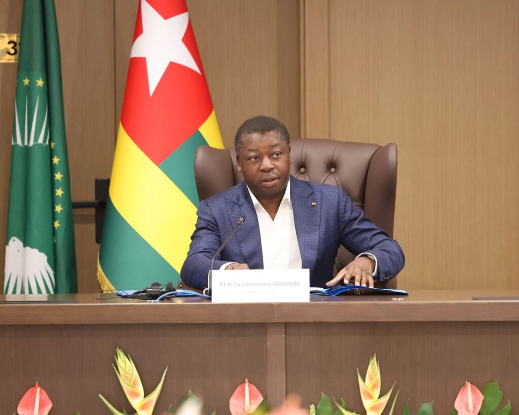 Faure Essozimna Gnassingbé, Président du Conseil de la République togolaise et médiateur désigné de l’Union africaine