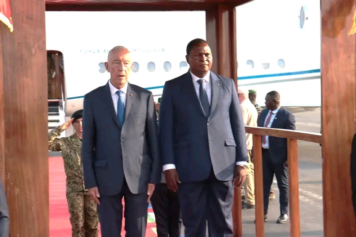 Centrafrique : le président portugais Marcelo Rebelo de Sousa en visite officielle à Bangui