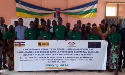 Bimbo : un forum pour renforcer l’inclusion des femmes, des jeunes et des personnes handicapées
