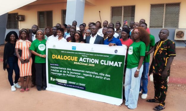 Centrafrique : médias et jeunesse appelés à jouer un rôle clé dans la gouvernance des ressources naturelles