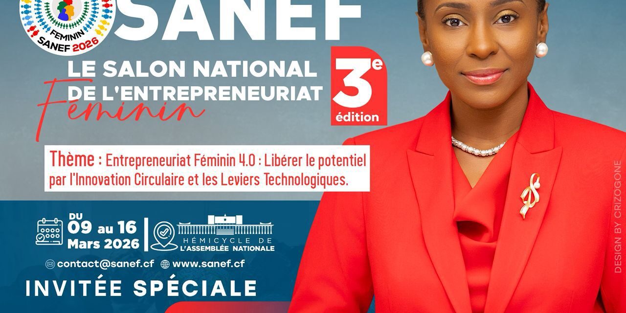 Centrafrique : Sefora Kodjo, invitée d’honneur au SANEF 3, un parcours qui force l’admiration