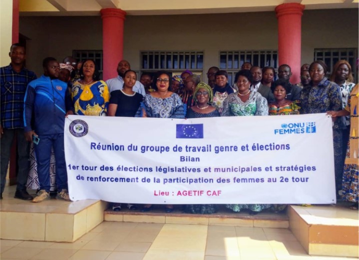 Centrafrique : la faible participation politique des femmes préoccupe après le premier tour des élections groupées du 28 décembre dernier