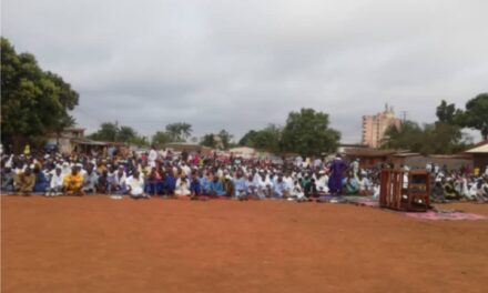 Centrafrique : la communauté musulmane célèbre la fin du Ramadan à Bangui