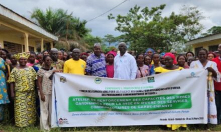 Projet Maïngo : des mères gardiennes formées pour la mise en œuvre des services communautaires de garde d’enfants dans les espaces sûrs