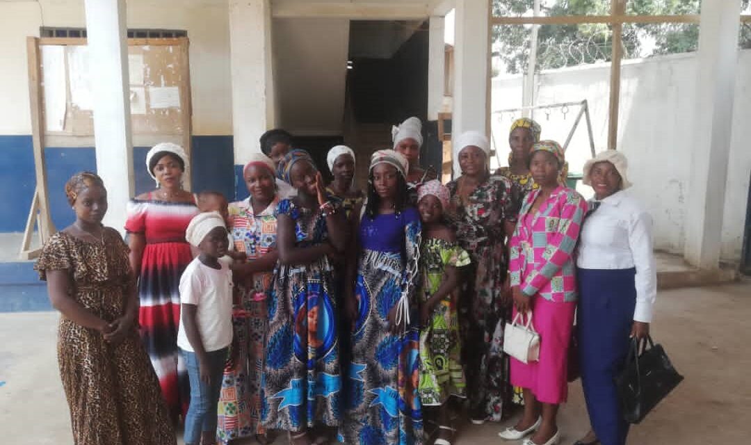 Centrafrique : célébration du 8 mars avec les femmes vertueuses de l’Église Maison de l’Éternel à Bimbo