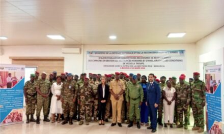 Centrafrique : le ministère de la Défense évalue les mécanismes de gestion des ressources humaines au sein des FACA