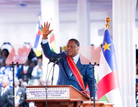 Centrafrique : le Président Faustin Archange Touadéra investi pour un nouveau mandat de 7 ans