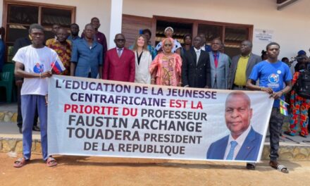 RCA : un nouveau bâtiment scolaire inauguré par la mission Russe pour renforcer l’éducation au lycée de Bimbo