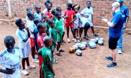 Centrafrique : l’ambassade de France lance la Journée de la Francophonie à travers une activité sportive dans les écoles