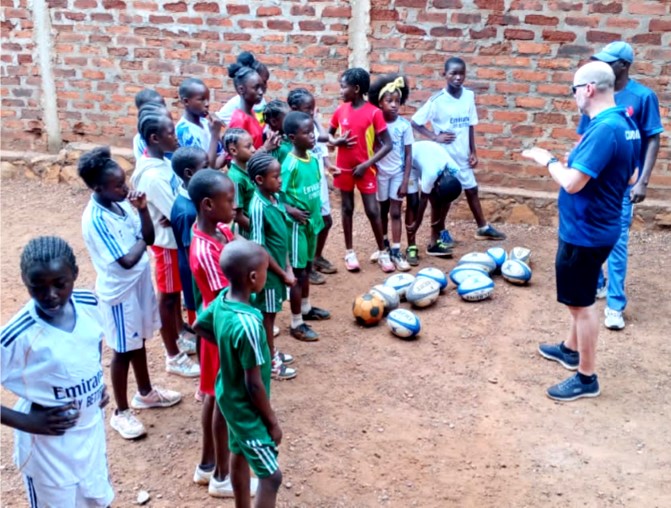 Centrafrique : l’ambassade de France lance la Journée de la Francophonie à travers une activité sportive dans les écoles