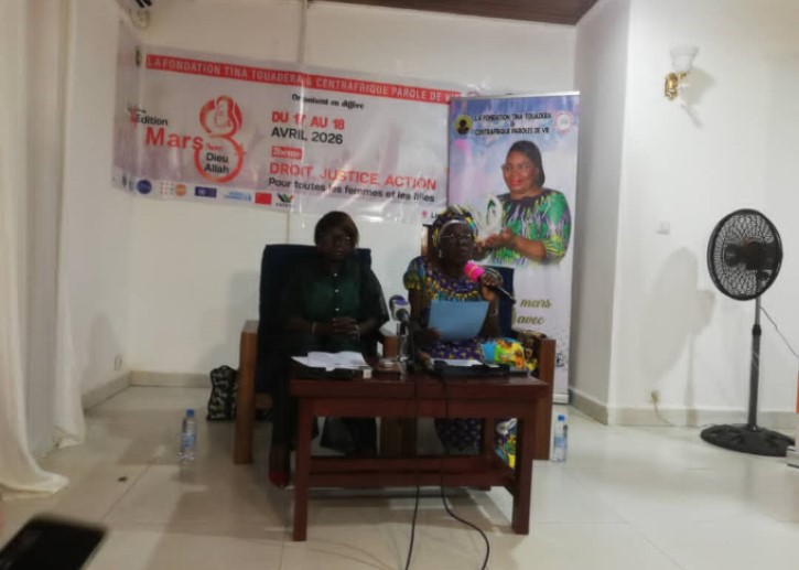 Centrafrique : la Fondation Tina Touadéra lance la 4e édition de « 8 mars avec Dieu/Allah » à Bangui