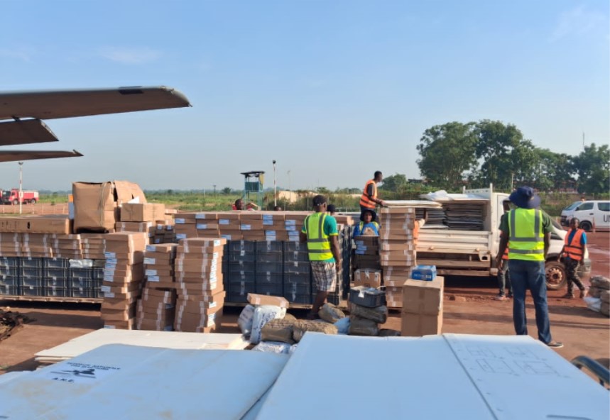 Centrafrique : l’ANE déploie du matériel électoral à Paоua, Batangafo, Bосаranga, Bоuаr, Bossangoa et Mobaye
