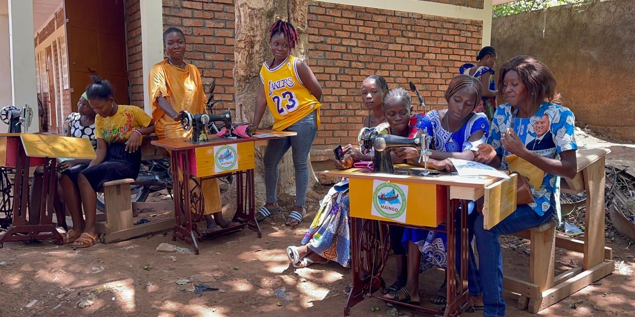 Centrafrique : le Centre de formation professionnelle de Bangui renaît grâce au Projet Maïngo