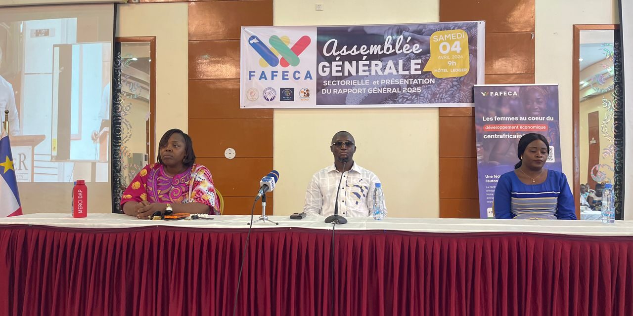 Centrafrique : bilan des activités de la FAFECA pour l’année 2025