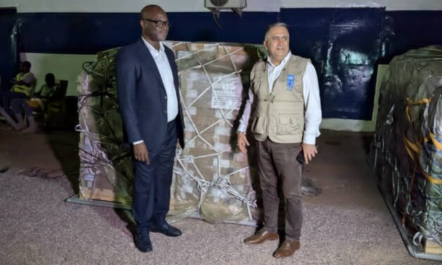 Centrafrique : l’ANE réceptionne neuf tonnes de kits électoraux offerts par le PNUD pour le second tour de 2026