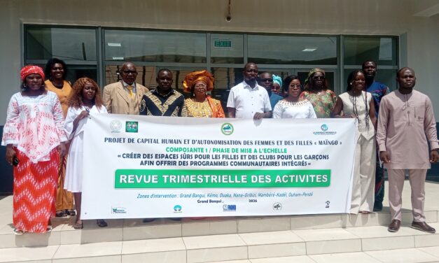 Centrafrique : les parties prenantes évaluent les résultats de la composante 1 du Projet Maïngo