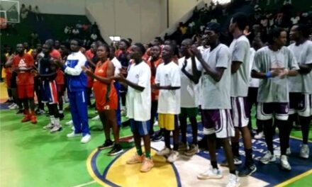 Centrafrique : lancement du championnat de basketball de la Ligue de Bangui au centre Martin Ngoko