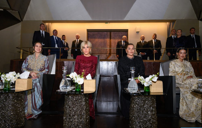 Maroc : Les Princesses et Mme Brigitte Macron assistent à l’ouverture du Théâtre Royal de Rabat