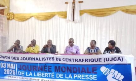 Centrafrique : célébration en différé de la Journée mondiale de la liberté de la presse