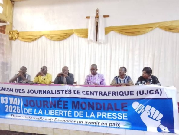 Centrafrique : célébration en différé de la Journée mondiale de la liberté de la presse