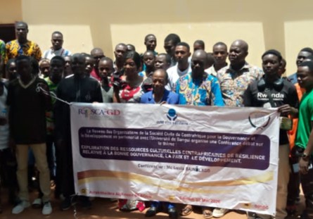 Bangui : une conférence débat sur les ressources culturelles au service de la paix et du développement