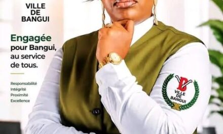Mairie de Bangui: Portia Deya-Abazene s’adresse aux citoyens de Bangui à la veille d’un choix décisif