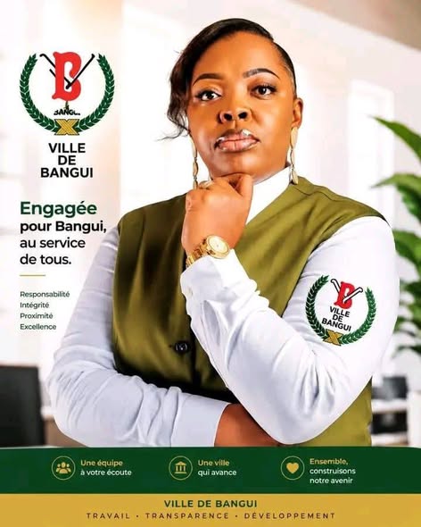 Mairie de Bangui: Portia Deya-Abazene s’adresse aux citoyens de Bangui à la veille d’un choix décisif