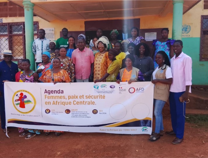 Centrafrique : l’ONG ACAF-RCA organise un atelier à Bégoua sur la Résolution 1325