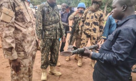 Centrafrique : Le MPC rejoint le processus national de désarmement massif des groupes armés
