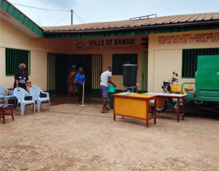 Centrafrique : les chefs et agents de santé communautaire se mobilisent pour l’opération « kwa ti kodro » dans le 5e arrondissement