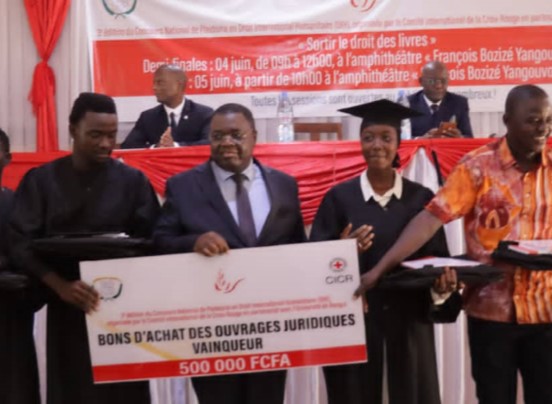 Centrafrique : l’Université IAMPRO vainqueur de la 3e édition du Concours de plaidoirie en droit international humanitaire