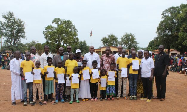 Centrafrique : 15 000 enfants sans actes de naissance enregistrés à l’état civil dans le cadre de la campagne de rattrapage à Bossangoa