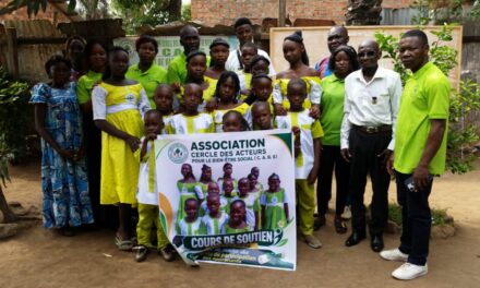 Centrafrique : le Cercle des Acteurs pour le Bien-être Social célèbre la remise des diplômes de fin des cours de vacances aux élèves du Fondamental 1 et 2 à Bangui