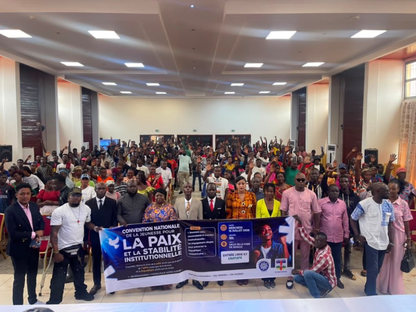 Convention nationale de la jeunesse : une génération mobilisée pour la paix et la stabilité en Centrafrique