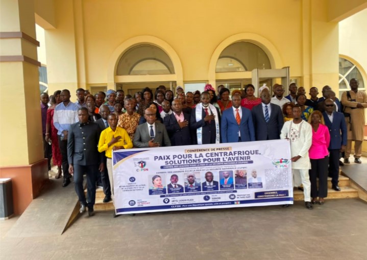 Centrafrique : des leaders politiques et de la société civile lancent une plateforme pour la paix et la sécurité