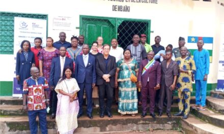 La France réaffirme son engagement aux côtés de la RCA avec la réhabilitation de la Maison des jeunes de Mbaïki