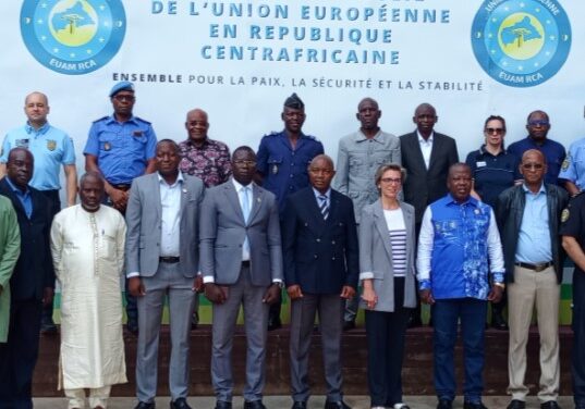 La CNRSS et l&rsquo;EUAM-RCA renforcent la coordination des acteurs de la sécurité intérieure