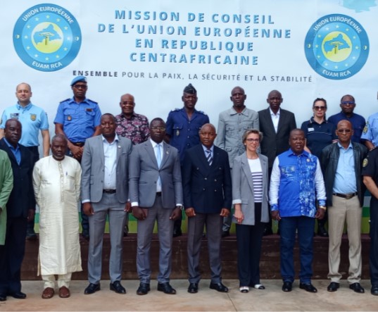 La CNRSS et l’EUAM-RCA renforcent la coordination des acteurs de la sécurité intérieure