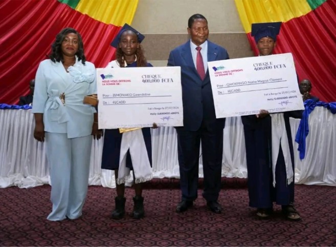 Centrafrique : 142 élèves distingués à la 4ᵉ édition des Prix FECADD de l&rsquo;Excellence