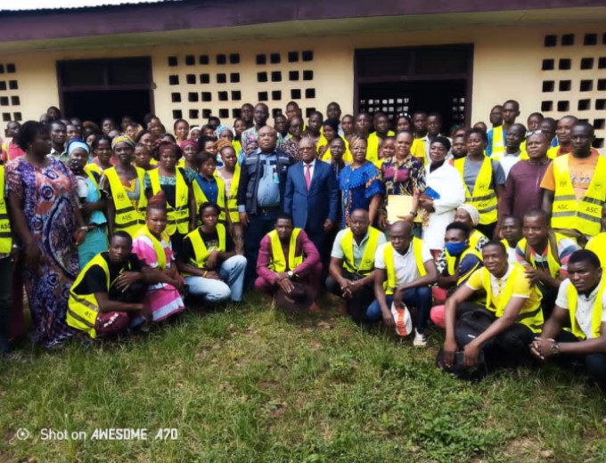 Centrafrique : le ministre de la Santé à l&rsquo;écoute des Agents de Santé Communautaires sur leurs conditions de travail